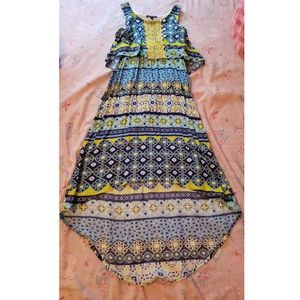 Girls Hi/Low Sleeveless Dress